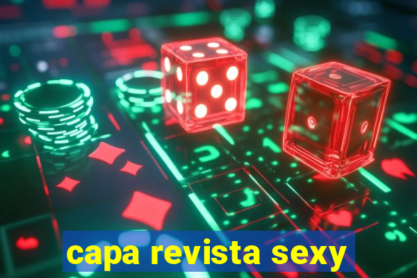 capa revista sexy